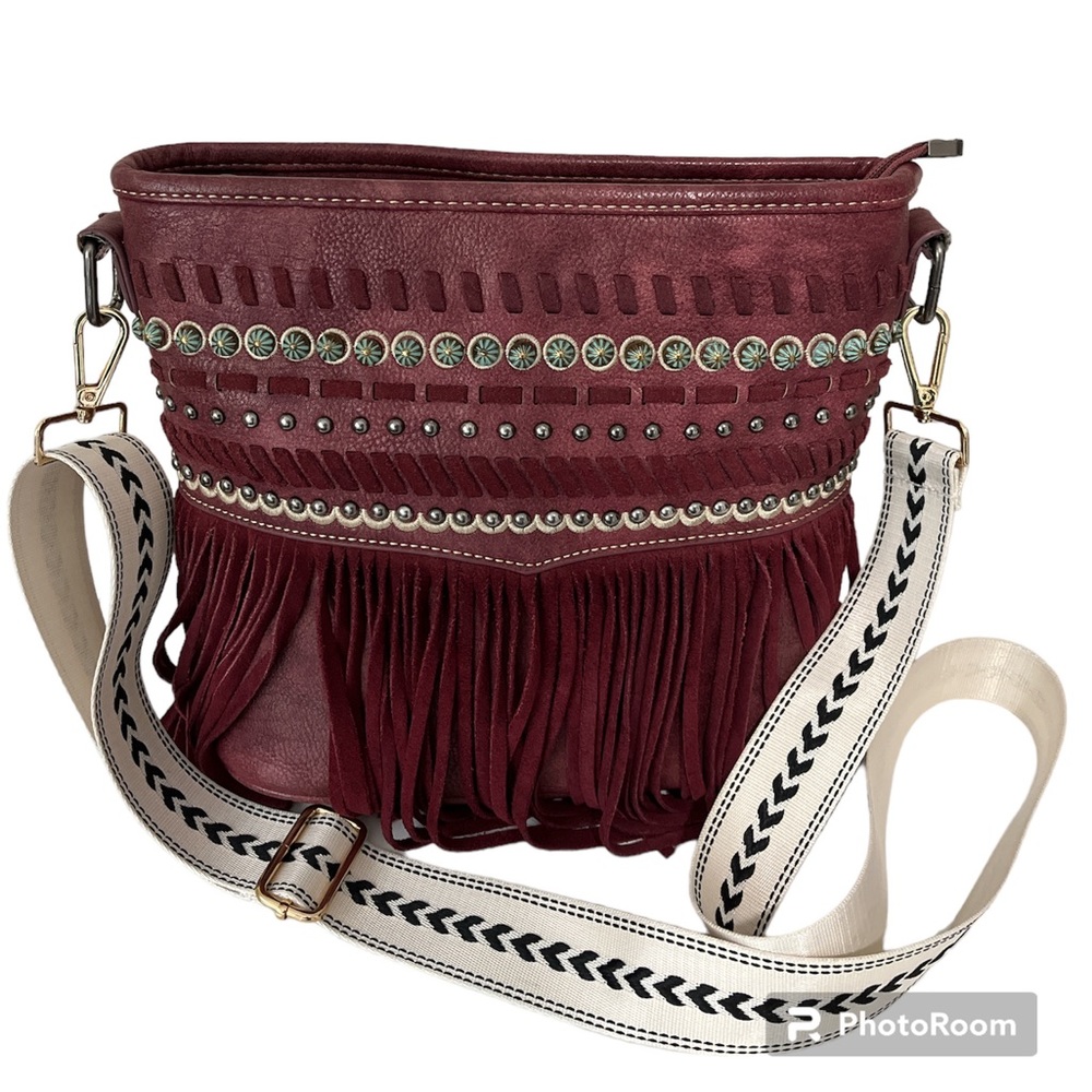 P & G Trinity Ranch Fringe Boho Bags